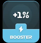 Stair Pong multiplier booster bonus display